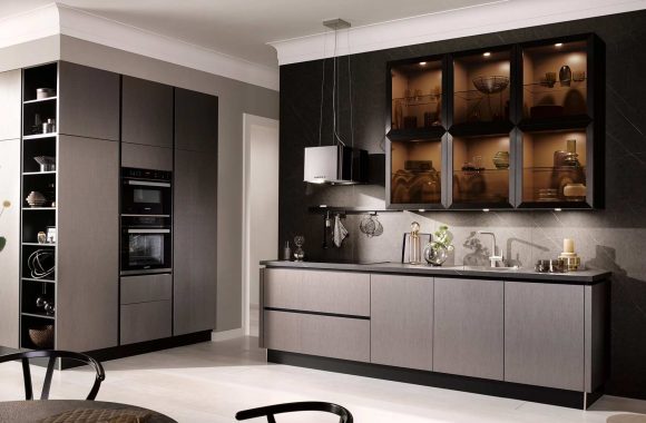 Küchentrends 2020 Häcker Metallic Optik und Haptik im Miele Center preissegger